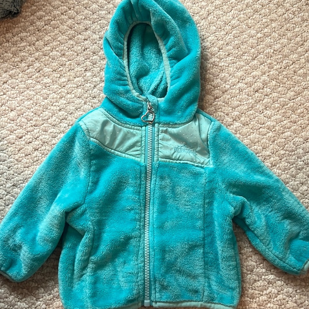 Baby girls fleece jacket